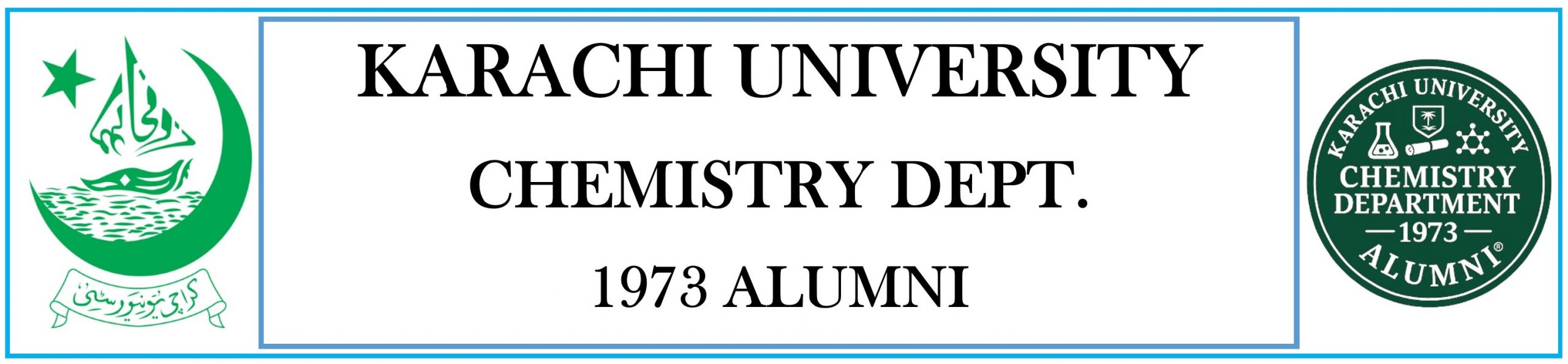 Karachi University, Chemistry Dept. 1973 Alumni