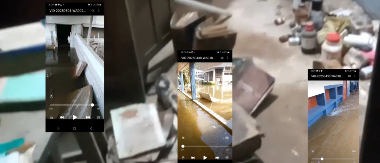 Flooding in Dept. & basement